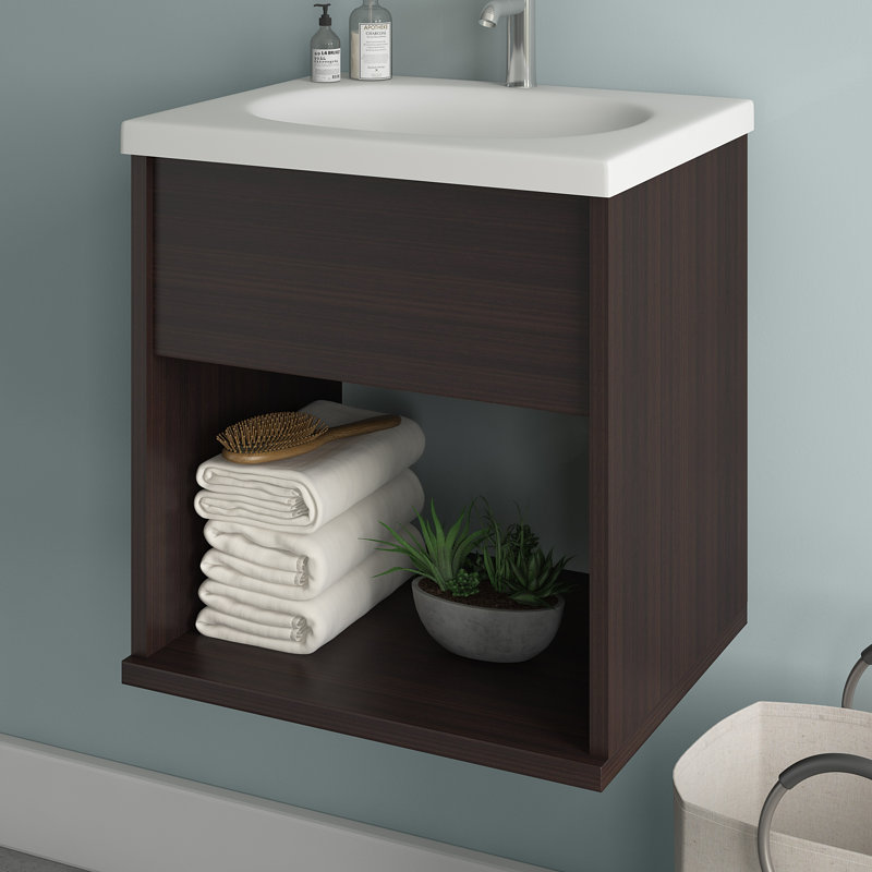 Winston Porter Meredith 19" Single Bathroom Vanity Set & Reviews Wayfair